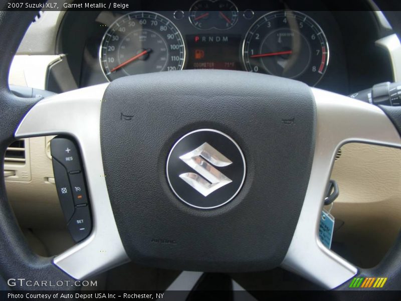 Garnet Metallic / Beige 2007 Suzuki XL7