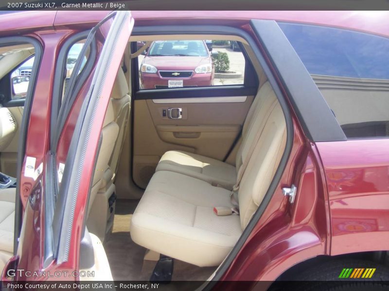 Garnet Metallic / Beige 2007 Suzuki XL7