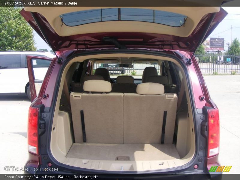 Garnet Metallic / Beige 2007 Suzuki XL7