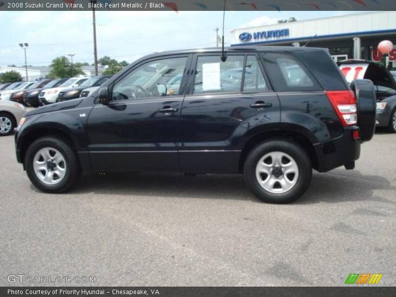 Black Pearl Metallic / Black 2008 Suzuki Grand Vitara