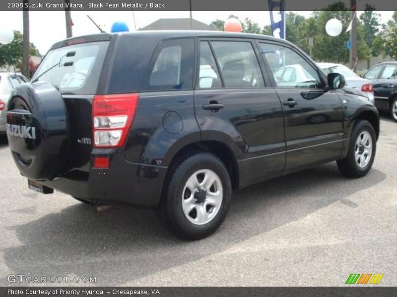 Black Pearl Metallic / Black 2008 Suzuki Grand Vitara