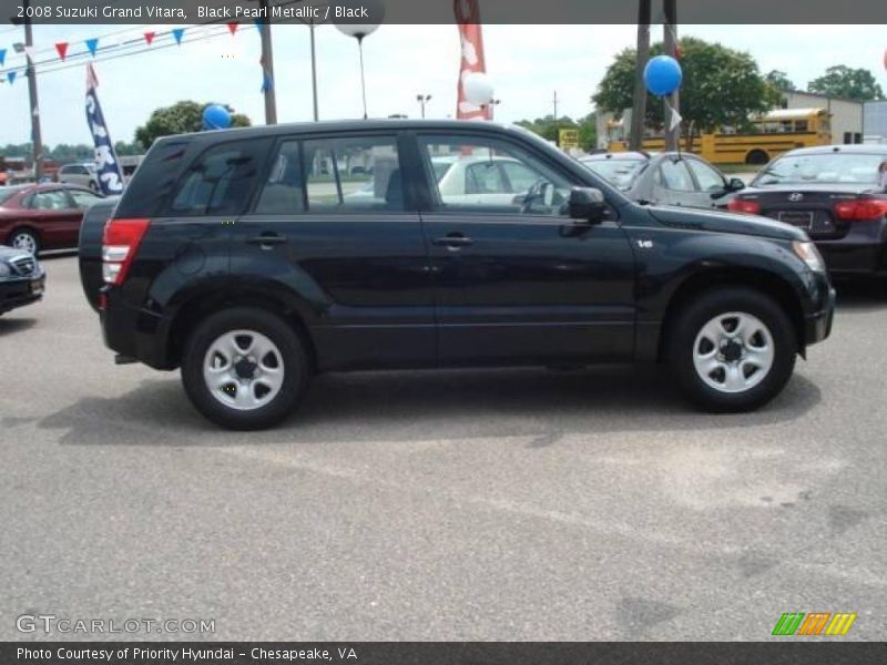Black Pearl Metallic / Black 2008 Suzuki Grand Vitara