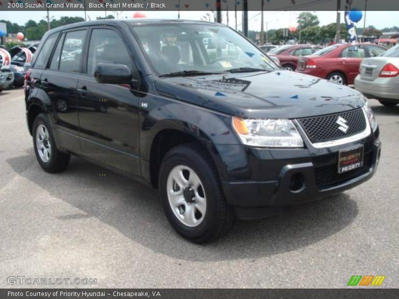 Black Pearl Metallic / Black 2008 Suzuki Grand Vitara
