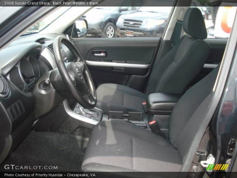 Black Pearl Metallic / Black 2008 Suzuki Grand Vitara