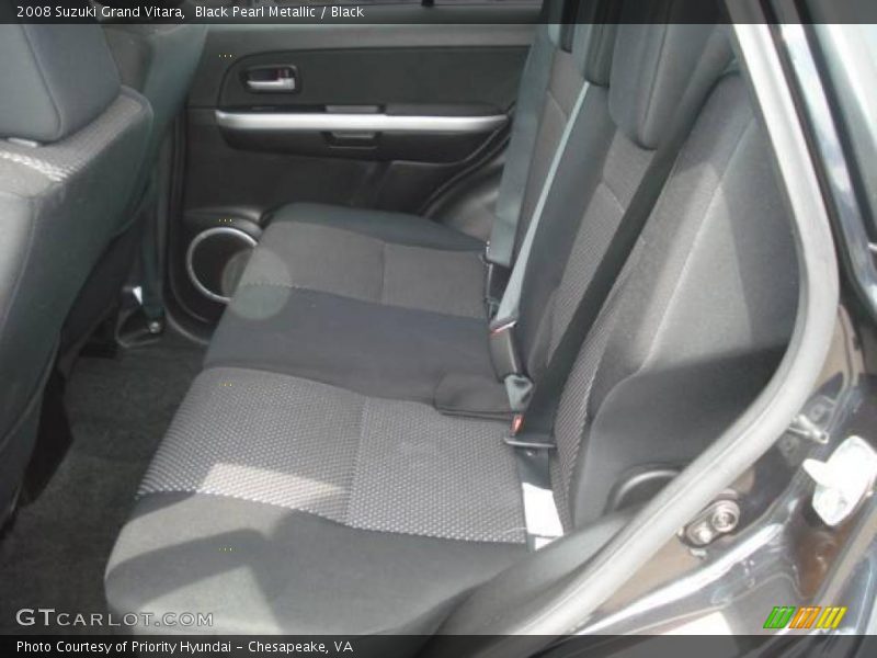 Black Pearl Metallic / Black 2008 Suzuki Grand Vitara
