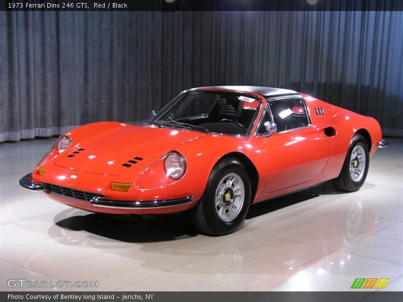 Red / Black 1973 Ferrari Dino 246 GTS