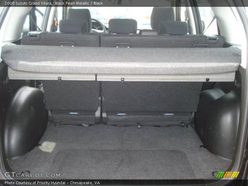 Black Pearl Metallic / Black 2008 Suzuki Grand Vitara