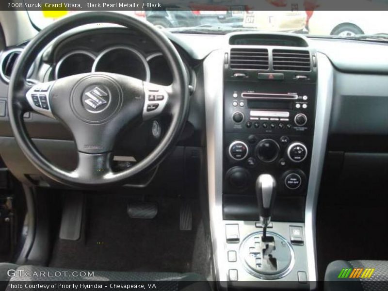 Black Pearl Metallic / Black 2008 Suzuki Grand Vitara