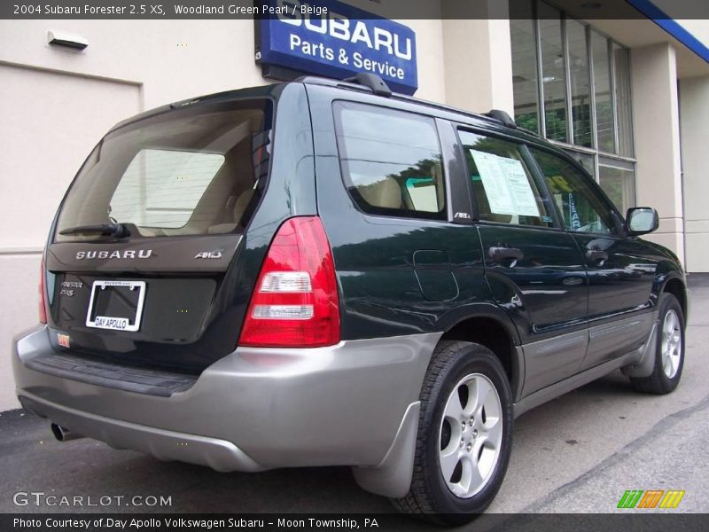 Woodland Green Pearl / Beige 2004 Subaru Forester 2.5 XS