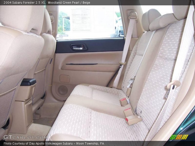 Woodland Green Pearl / Beige 2004 Subaru Forester 2.5 XS