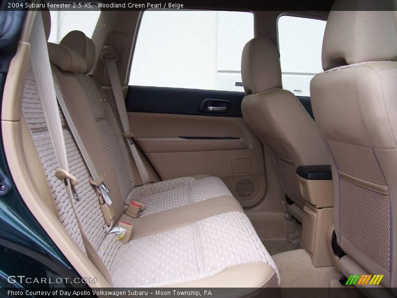 Woodland Green Pearl / Beige 2004 Subaru Forester 2.5 XS