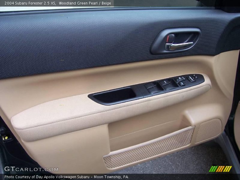 Woodland Green Pearl / Beige 2004 Subaru Forester 2.5 XS
