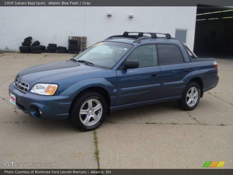 Atlantic Blue Pearl / Gray 2006 Subaru Baja Sport