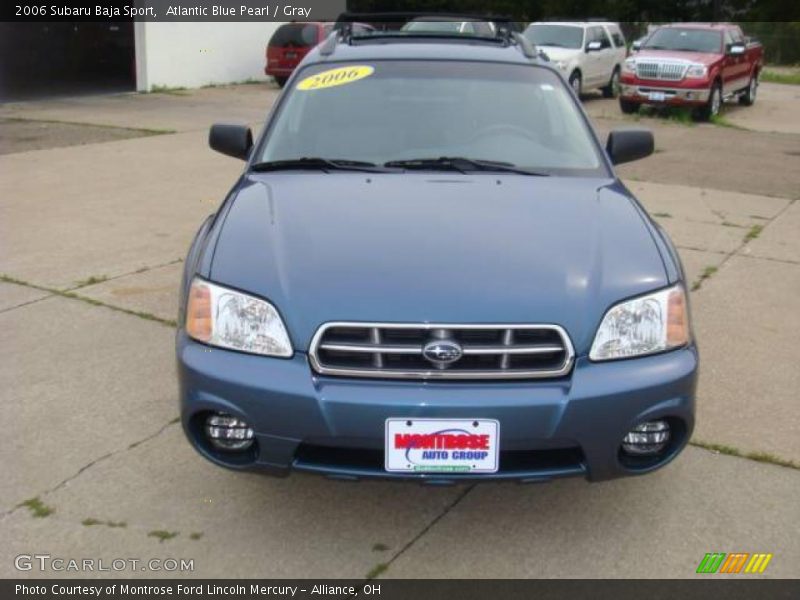 Atlantic Blue Pearl / Gray 2006 Subaru Baja Sport