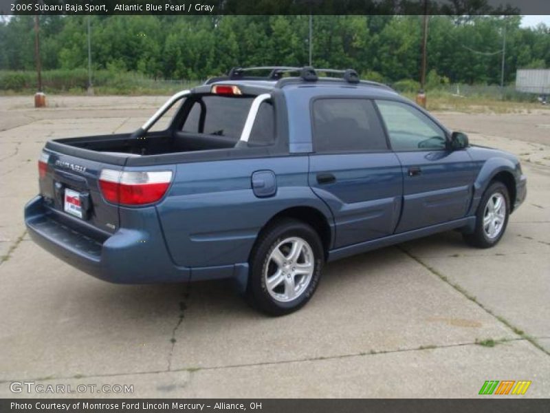 Atlantic Blue Pearl / Gray 2006 Subaru Baja Sport