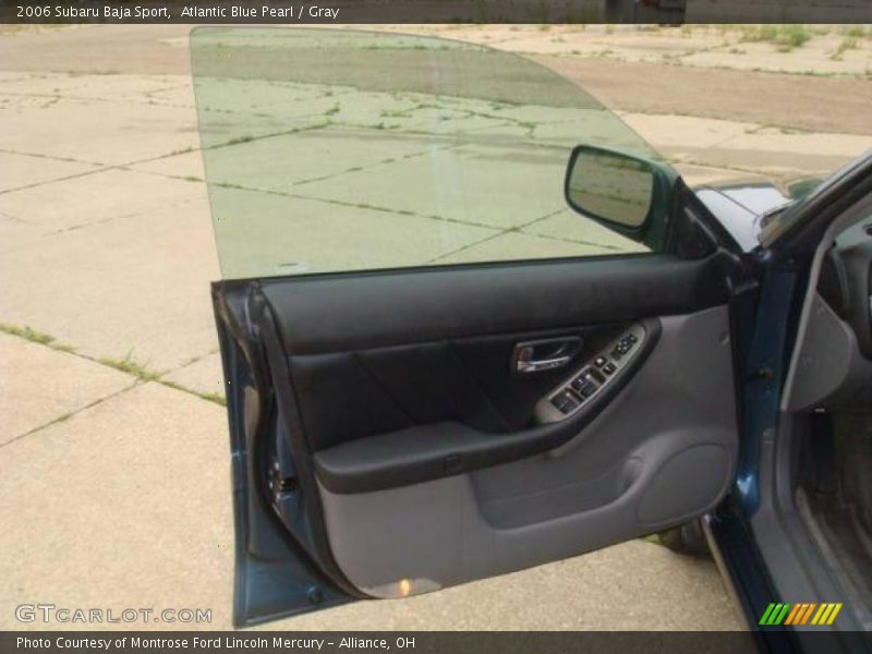 Atlantic Blue Pearl / Gray 2006 Subaru Baja Sport