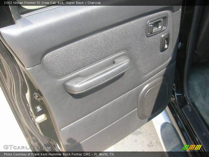 Super Black / Charcoal 2002 Nissan Frontier SC Crew Cab 4x4