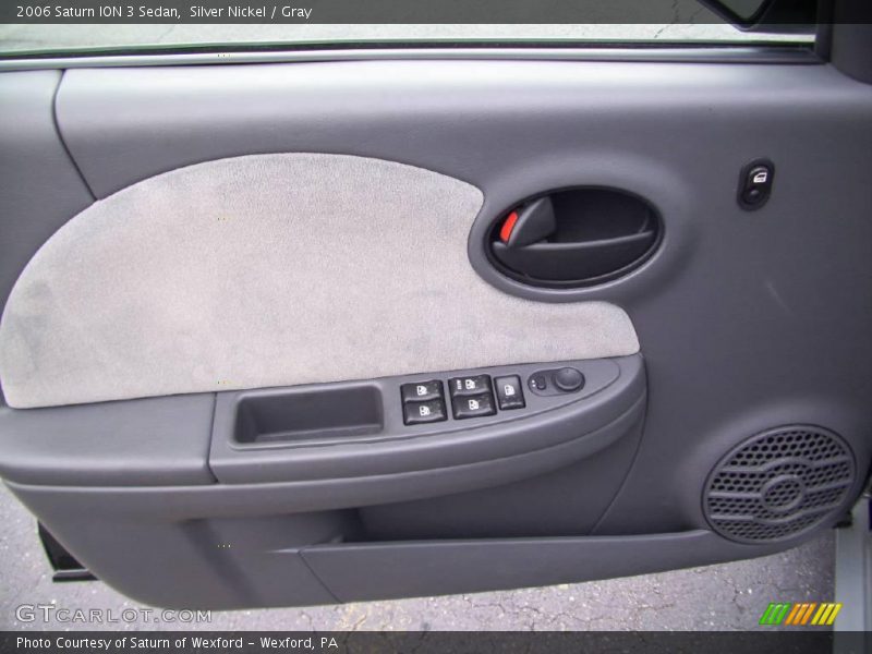 Silver Nickel / Gray 2006 Saturn ION 3 Sedan