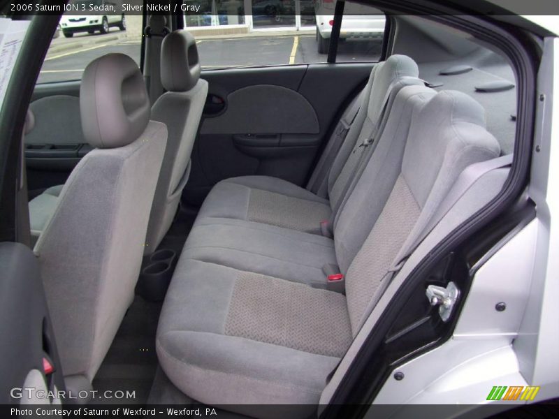 Silver Nickel / Gray 2006 Saturn ION 3 Sedan