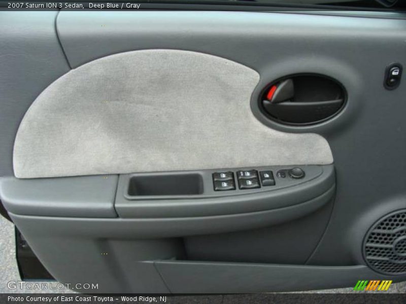 Deep Blue / Gray 2007 Saturn ION 3 Sedan