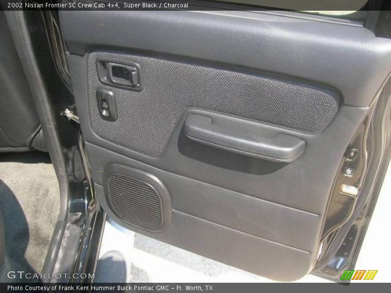 Super Black / Charcoal 2002 Nissan Frontier SC Crew Cab 4x4