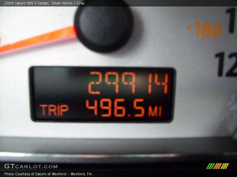 Silver Nickel / Gray 2006 Saturn ION 3 Sedan