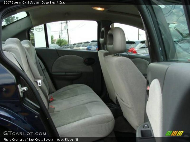 Deep Blue / Gray 2007 Saturn ION 3 Sedan