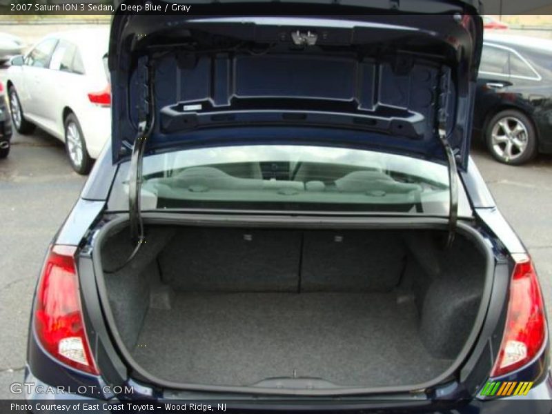 Deep Blue / Gray 2007 Saturn ION 3 Sedan