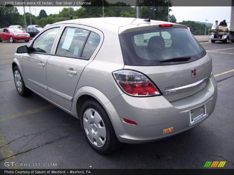 Star Silver / Charcoal 2008 Saturn Astra XE Sedan