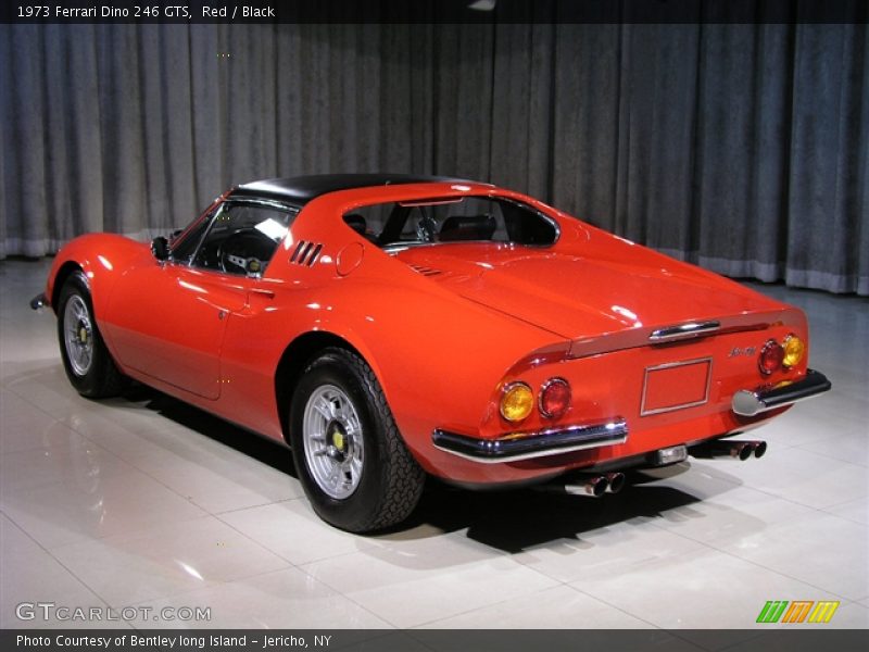 Red / Black 1973 Ferrari Dino 246 GTS