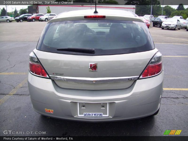 Star Silver / Charcoal 2008 Saturn Astra XE Sedan