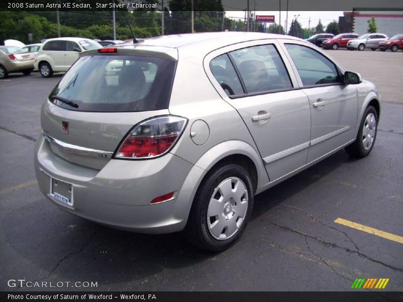 Star Silver / Charcoal 2008 Saturn Astra XE Sedan