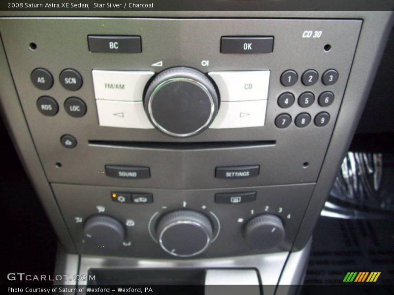 Star Silver / Charcoal 2008 Saturn Astra XE Sedan
