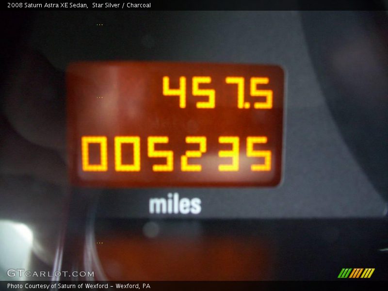 Star Silver / Charcoal 2008 Saturn Astra XE Sedan