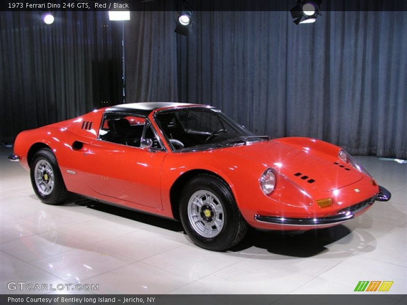 Red / Black 1973 Ferrari Dino 246 GTS