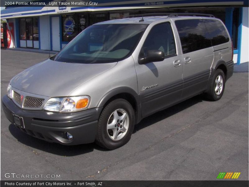 Light Taupe Metallic / Gray 2004 Pontiac Montana