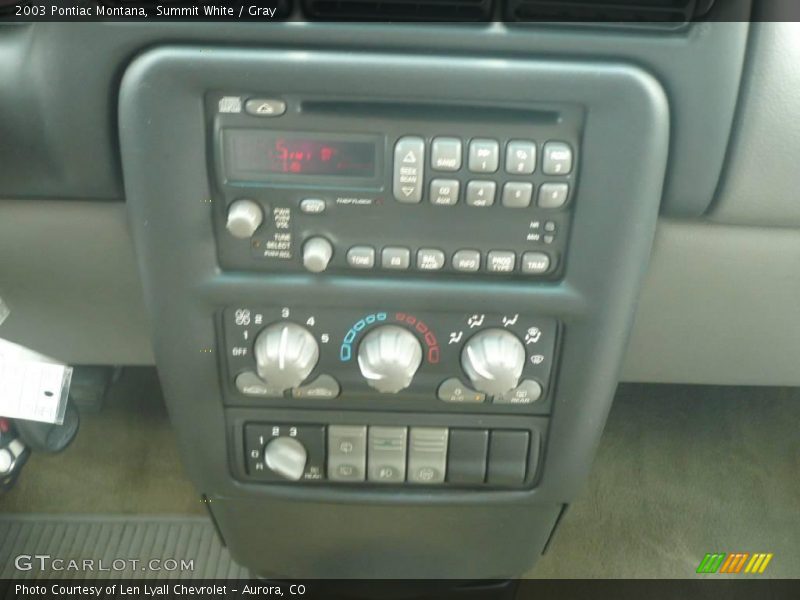 Summit White / Gray 2003 Pontiac Montana