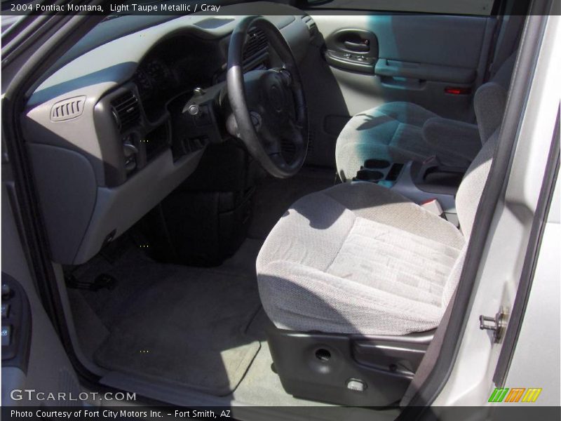 Light Taupe Metallic / Gray 2004 Pontiac Montana