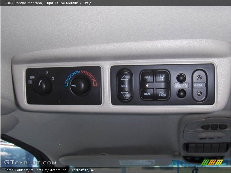 Light Taupe Metallic / Gray 2004 Pontiac Montana