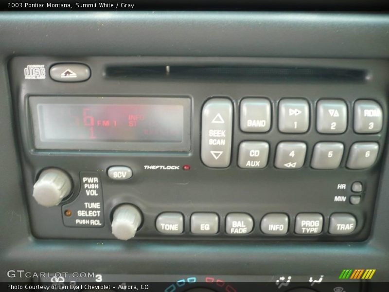 Summit White / Gray 2003 Pontiac Montana