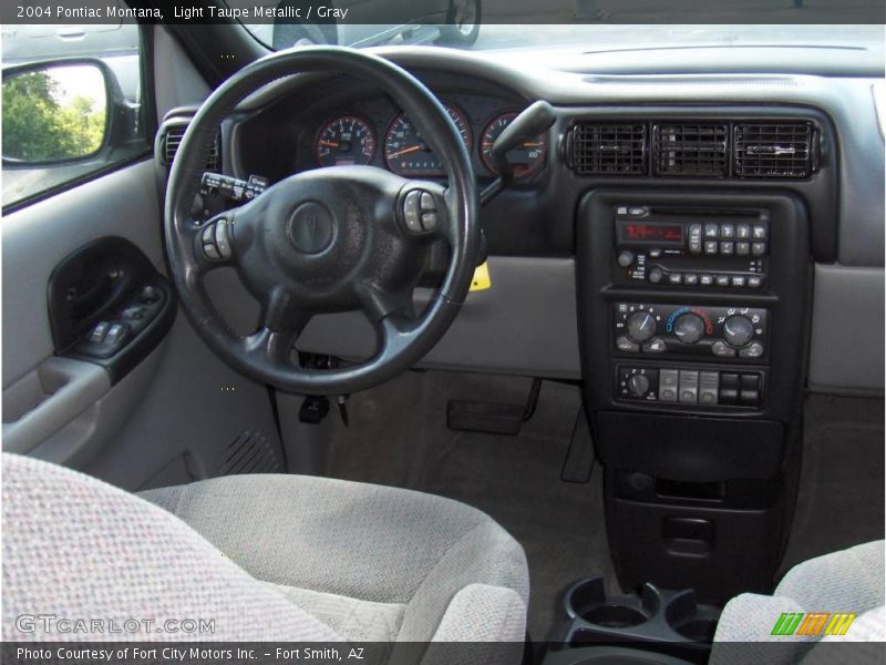 Light Taupe Metallic / Gray 2004 Pontiac Montana