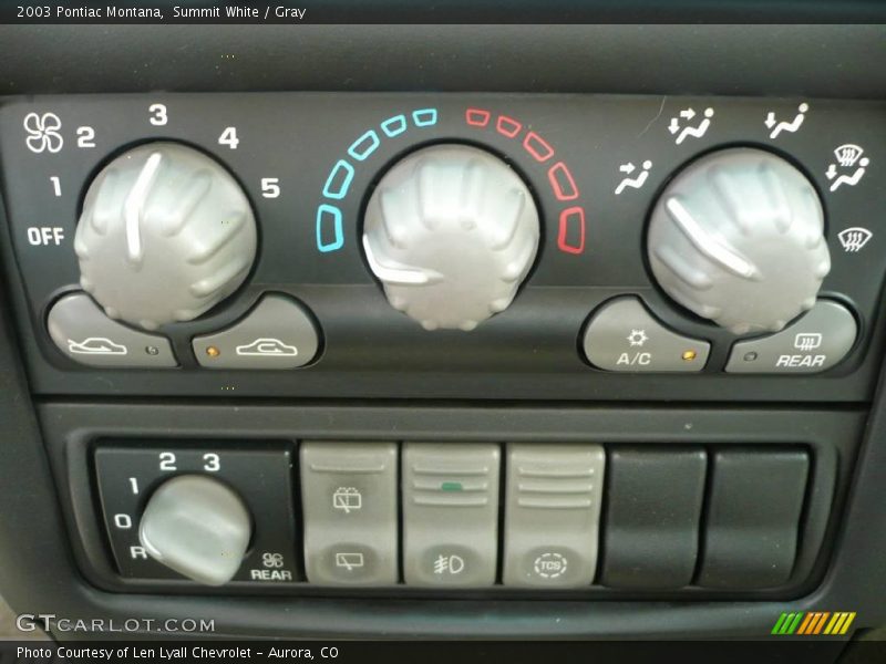 Summit White / Gray 2003 Pontiac Montana