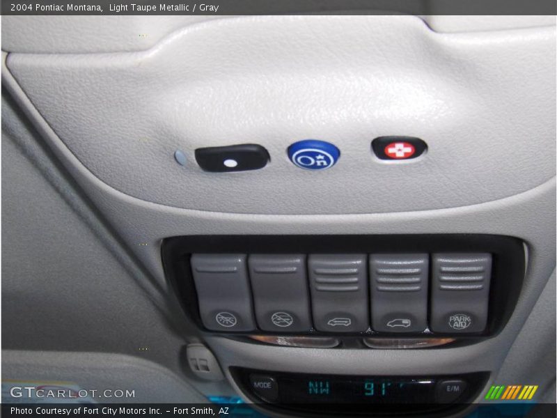 Light Taupe Metallic / Gray 2004 Pontiac Montana