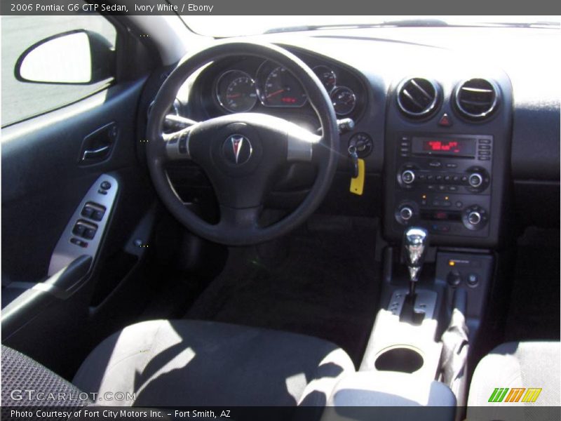 Ivory White / Ebony 2006 Pontiac G6 GTP Sedan