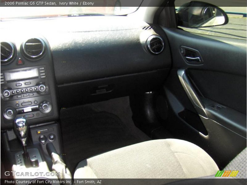 Ivory White / Ebony 2006 Pontiac G6 GTP Sedan