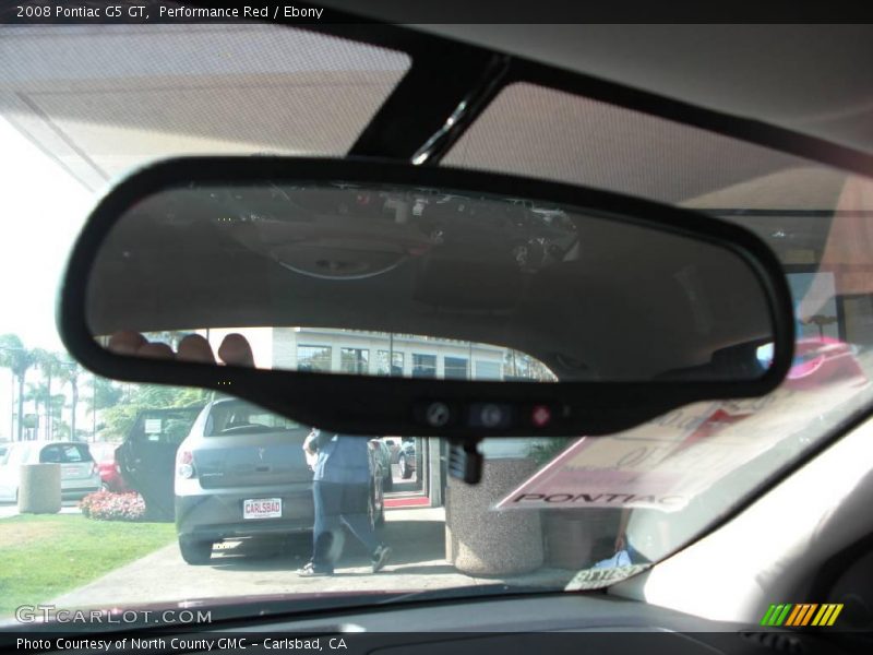 Performance Red / Ebony 2008 Pontiac G5 GT