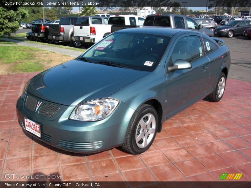 Silver Green Metallic / Ebony 2009 Pontiac G5 XFE