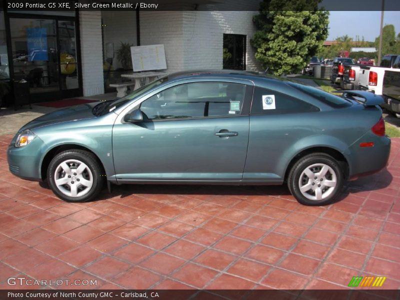 Silver Green Metallic / Ebony 2009 Pontiac G5 XFE