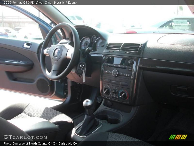 Silver Green Metallic / Ebony 2009 Pontiac G5 XFE