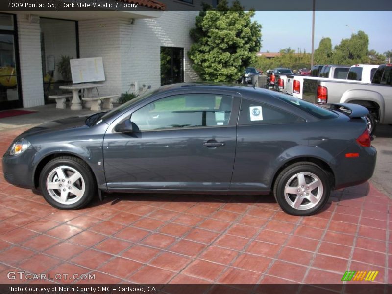 Dark Slate Metallic / Ebony 2009 Pontiac G5
